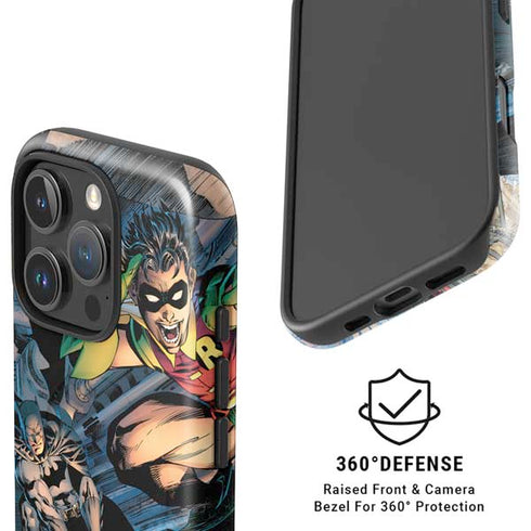 DC Comics Batman All Star Batman & Robin, The Boy Wonder ( Batman & Robin in Action) By Jim Lee iPhone 16 Pro Magsafe Impact Case