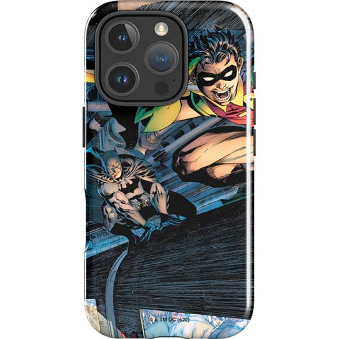 DC Comics Batman All Star Batman & Robin, The Boy Wonder ( Batman & Robin in Action) By Jim Lee iPhone 16 Pro Max Impact Case