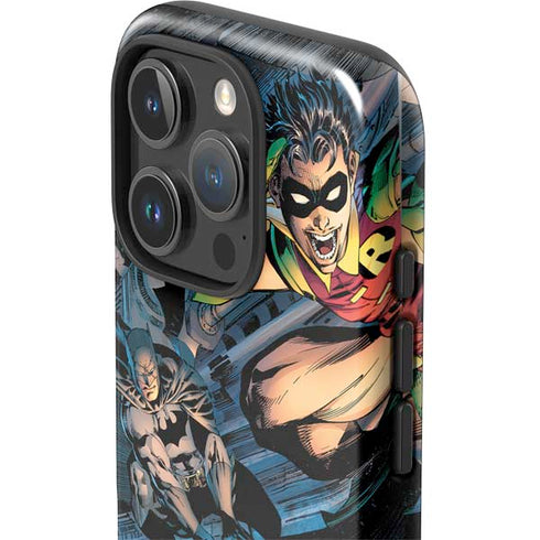 DC Comics Batman All Star Batman & Robin, The Boy Wonder ( Batman & Robin in Action) By Jim Lee iPhone 16 Pro Max Impact Case