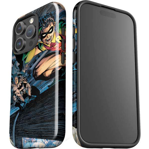 DC Comics Batman All Star Batman & Robin, The Boy Wonder ( Batman & Robin in Action) By Jim Lee iPhone 16 Pro Max Impact Case