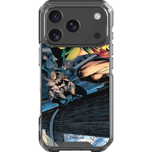 DC Comics Batman All Star Batman & Robin, The Boy Wonder ( Batman & Robin in Action) By Jim Lee iPhone 18 Pro Clear Case