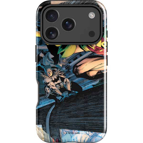 DC Comics Batman All Star Batman & Robin, The Boy Wonder ( Batman & Robin in Action) By Jim Lee iPhone 18 Pro Impact Case