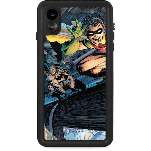 DC Comics Batman All Star Batman & Robin, The Boy Wonder ( Batman & Robin in Action) By Jim Lee iPhone Cases