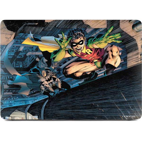 DC Comics Batman All Star Batman & Robin, The Boy Wonder ( Batman & Robin in Action) By Jim Lee Apple MacBook Air Skin