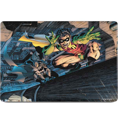 DC Comics Batman All Star Batman & Robin, The Boy Wonder ( Batman & Robin in Action) By Jim Lee MacBook Skins