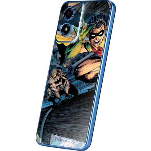 DC Comics Batman All Star Batman & Robin, The Boy Wonder ( Batman & Robin in Action) By Jim Lee Moto G Play 4G (2024) Skin