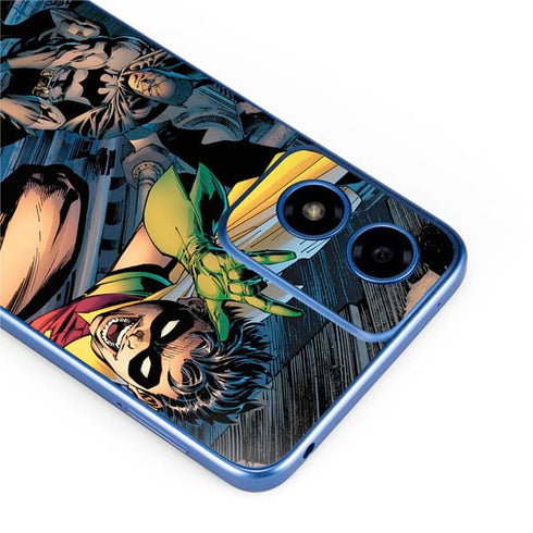 DC Comics Batman All Star Batman & Robin, The Boy Wonder ( Batman & Robin in Action) By Jim Lee Moto G Play 4G (2024) Skin