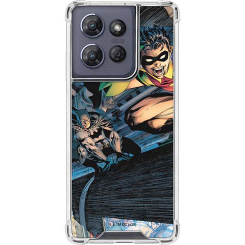 DC Comics Batman All Star Batman & Robin, The Boy Wonder ( Batman & Robin in Action) By Jim Lee Moto G Power 5G (2025) Clear Case