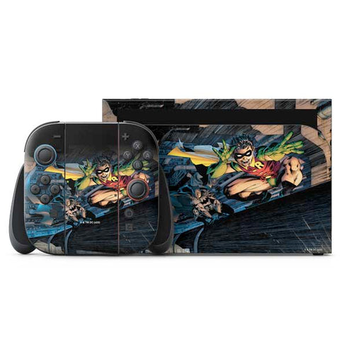 DC Comics Batman All Star Batman & Robin, The Boy Wonder ( Batman & Robin in Action) By Jim Lee Nintendo Skins