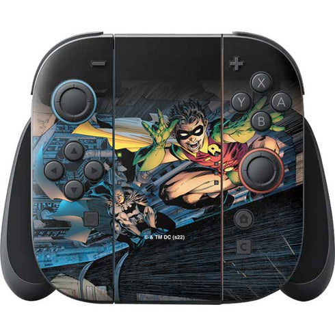 DC Comics Batman All Star Batman & Robin, The Boy Wonder ( Batman & Robin in Action) By Jim Lee Nintendo Switch 2 (2025) Joy-Con Controller Skin