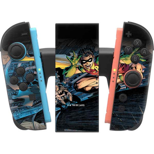 DC Comics Batman All Star Batman & Robin, The Boy Wonder ( Batman & Robin in Action) By Jim Lee Nintendo Switch 2 (2025) Joy-Con Controller Skin