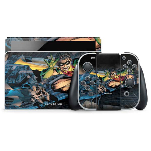 DC Comics Batman All Star Batman & Robin, The Boy Wonder ( Batman & Robin in Action) By Jim Lee Nintendo Skins