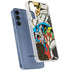 DC Comics Batman and Robin Vintage Action Pose Galaxy A55 5G Clear Case