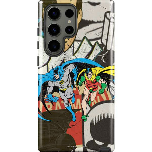 DC Comics Batman and Robin Vintage Action Pose Galaxy S23 Ultra Pro Case
