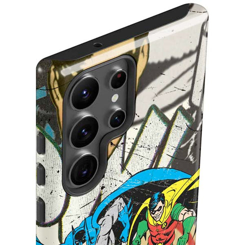 DC Comics Batman and Robin Vintage Action Pose Galaxy S23 Ultra Pro Case