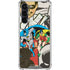DC Comics Batman and Robin Vintage Action Pose Galaxy S24 FE Clear Case