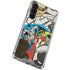 DC Comics Batman and Robin Vintage Action Pose Galaxy S24 FE Clear Case