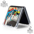 DC Comics Batman and Robin Vintage Action Pose Galaxy Z Flip6 Clear Case