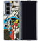 DC Comics Batman and Robin Vintage Action Pose Galaxy Z Fold5 5G Clear Case