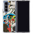 DC Comics Batman and Robin Vintage Action Pose Galaxy Z Fold5 5G Clear Case