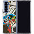 DC Comics Batman and Robin Vintage Action Pose Galaxy Z Fold6 Clear Case