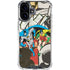 DC Comics Batman and Robin Vintage Action Pose iPhone 16 Plus Clear Case