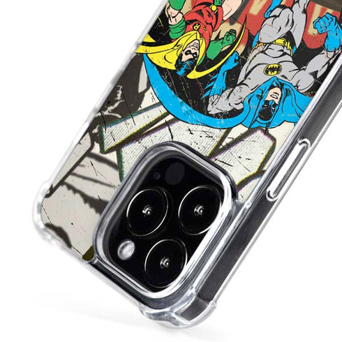 DC Comics Batman and Robin Vintage Action Pose iPhone 16 Pro Max MagSafe Case