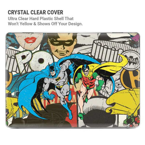 DC Comics Batman and Robin Vintage Action Pose MacBook Pro 14in (2021-24) Case plus Skin