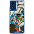 DC Comics Batman and Robin Vintage Action Pose Moto G 5G (2024) Clear Case