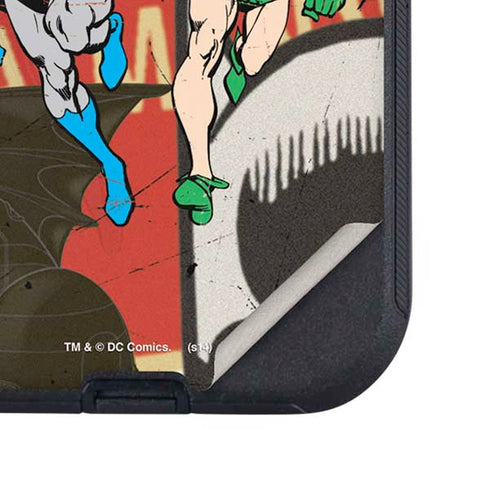 DC Comics Batman and Robin Vintage Action Pose Otterbox Defender iPhone Skin
