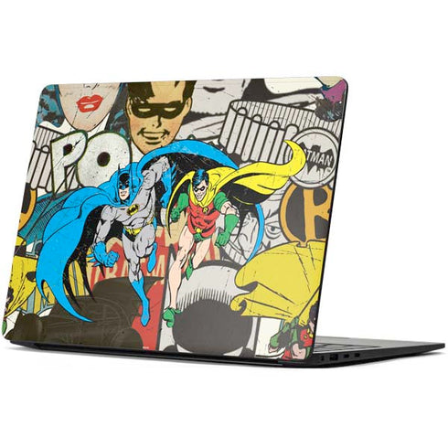 DC Comics Batman and Robin Vintage Action Pose Surface Laptop 7 13.8in Skin