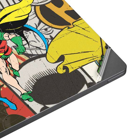 DC Comics Batman and Robin Vintage Action Pose Surface Laptop 7 13.8in Skin