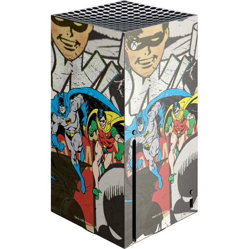 DC Comics Batman and Robin Vintage Action Pose Xbox Series X Skins