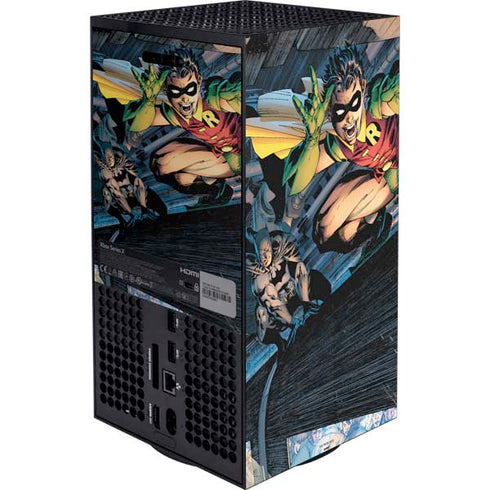 DC Comics Batman All Star Batman & Robin, The Boy Wonder ( Batman & Robin in Action) By Jim Lee Xbox Series X Bundle Skin