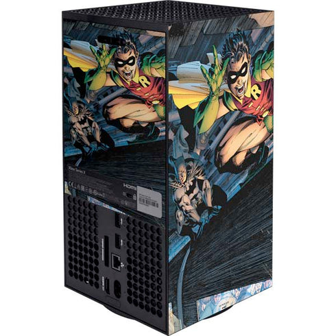 DC Comics Batman All Star Batman & Robin, The Boy Wonder ( Batman & Robin in Action) By Jim Lee XBox Series X Digital Edition Bundle Skin