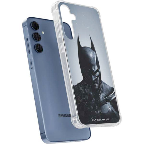 DC Comics Arkham Origins Batman Galaxy A55 5G Clear Case