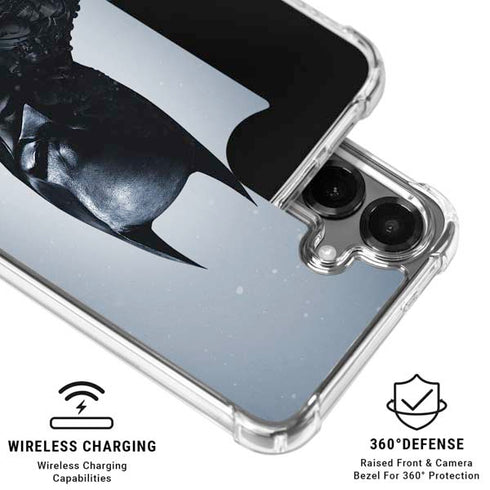 DC Comics Arkham Origins Batman Galaxy S26 Clear Case