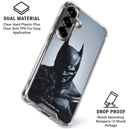 DC Comics Arkham Origins Batman Galaxy S26 Clear Case