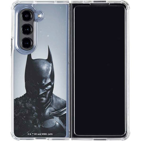 DC Comics Arkham Origins Batman Galaxy Z Fold5 5G Clear Case