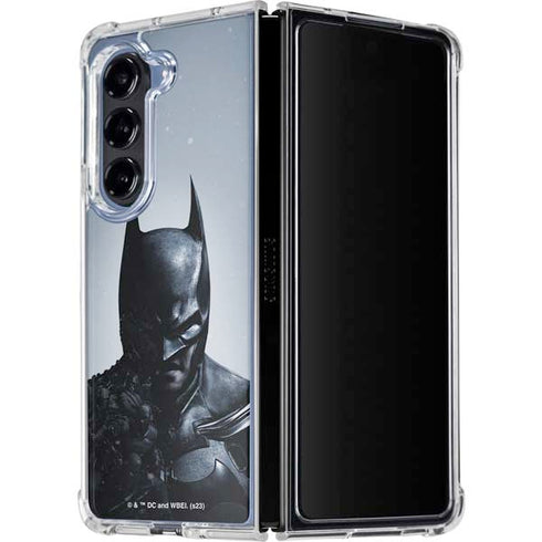 DC Comics Arkham Origins Batman Galaxy Z Fold5 5G Clear Case