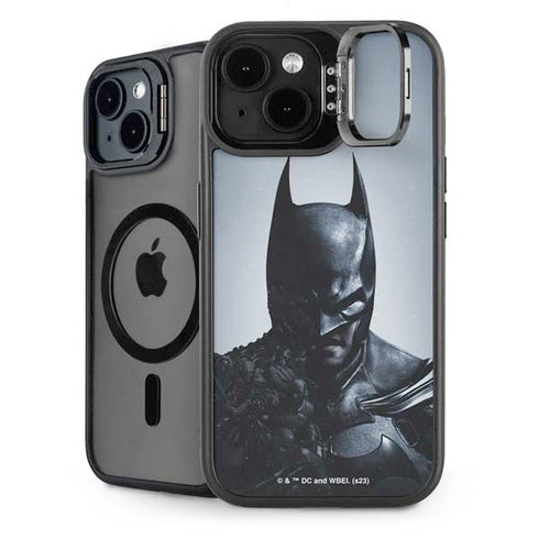 DC Comics Arkham Origins Batman iPhone 15 Plus Kickstand Case