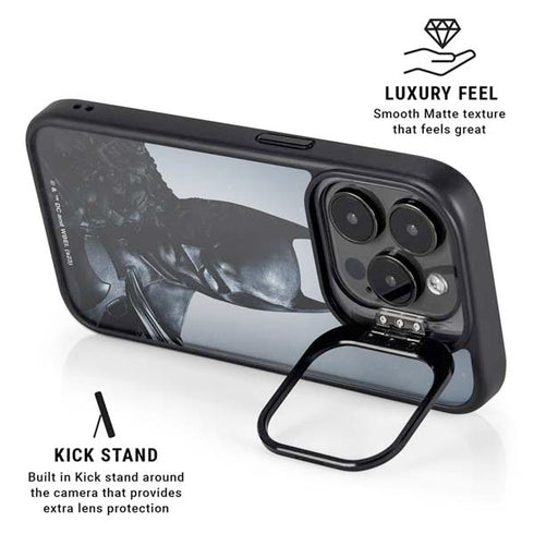 DC Comics Arkham Origins Batman iPhone 15 Pro Max Kickstand Case