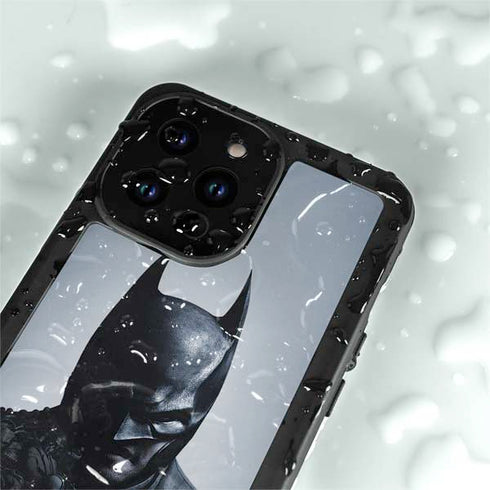 DC Comics Arkham Origins Batman iPhone 15 Pro Waterproof Case
