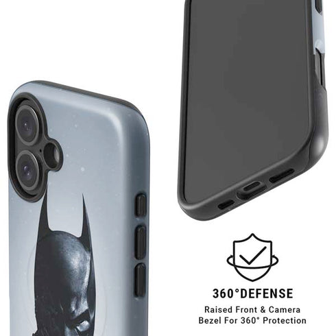 DC Comics Arkham Origins Batman iPhone 16 Magsafe Impact Case