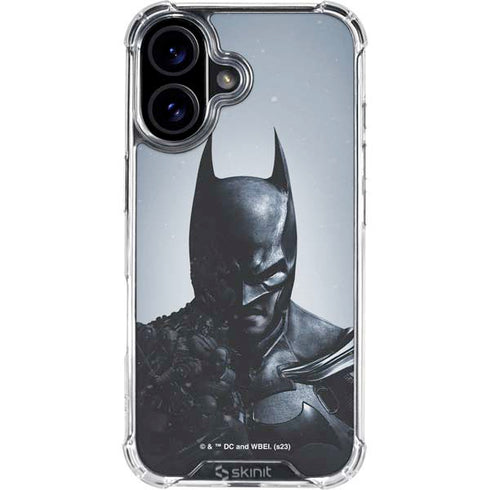 DC Comics Arkham Origins Batman iPhone 16 Plus Clear Case