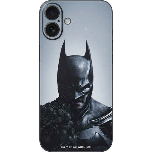 DC Comics Arkham Origins Batman iPhone 16 Plus Skin