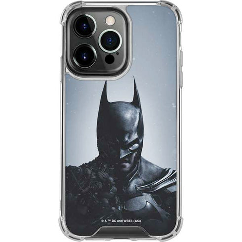 DC Comics Arkham Origins Batman iPhone 16 Pro Clear Case