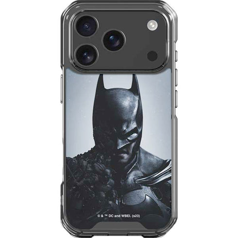 DC Comics Arkham Origins Batman iPhone 17 Pro Clear Case