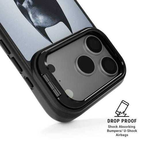 DC Comics Arkham Origins Batman iPhone 17 Pro Kickstand Case