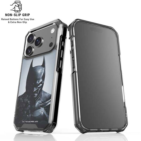 DC Comics Arkham Origins Batman iPhone 17 Pro Max Clear Case